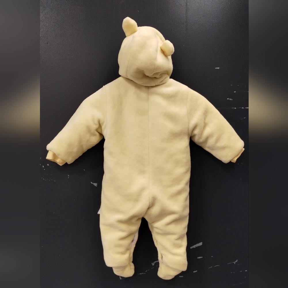 Jong Mingyao Winter Baby Bear Onesie Baby Fleece Snowsuit Jumpsuit Hooded Footie - Picture 4 of 15